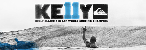 Congratulations to Kelly Slater - 11x ASP World Champion!